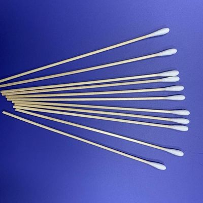 Non Sterile 6 Inch Cotton Tipped Applicators With Wooden Handle