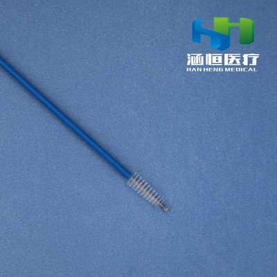 ISO 195mm Nylon Cervical Cytology Brush For Pap Smear