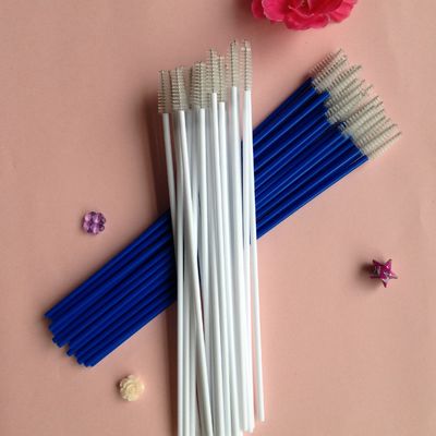 19.5cm Disposable Cytology Brush , Plastic Handle Nylon Endocervical Broom