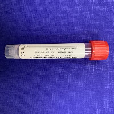 Virus Test 152mm Medical Cotton Swab , Non Invasive Nasal Swab