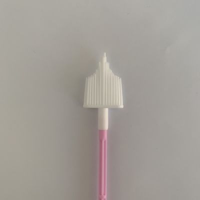 Broom Head Cervical Sampler , HPV Testing Cervical Cytology Brush