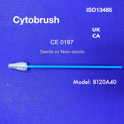 Nylon Bristle Endoscopic Sterile Cytology Brush UKCA Approval