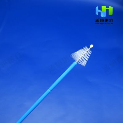 Good price GMP Plastic Handle Disposable Cytology Brush Custom Color online